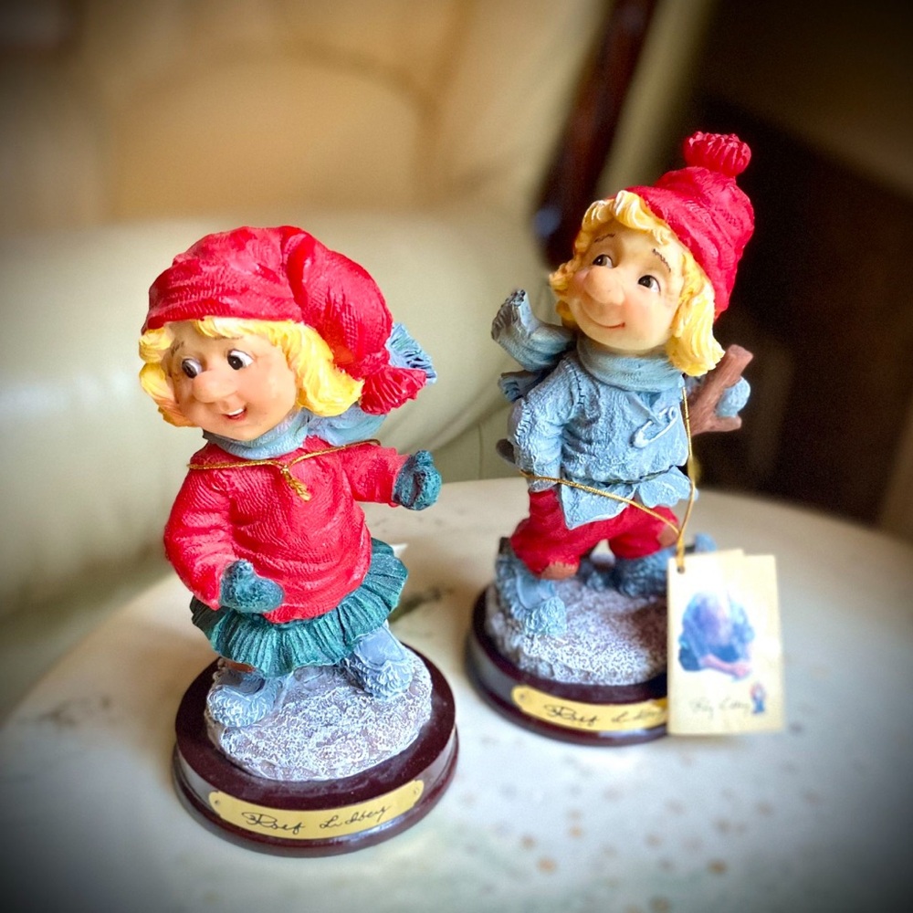 RARE Rolf Lidberg Collectible Christmas figurine Christmas elf figurine
